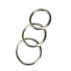 Generique Cockrings Métal Lot de 3